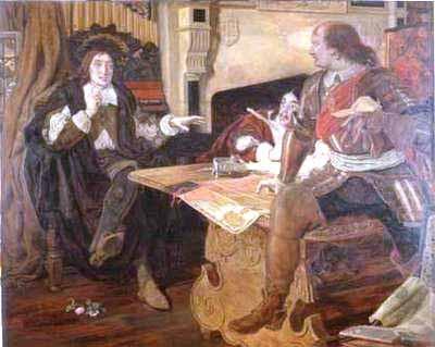 Ford Madox Brown Protector of the Vaudois china oil painting image